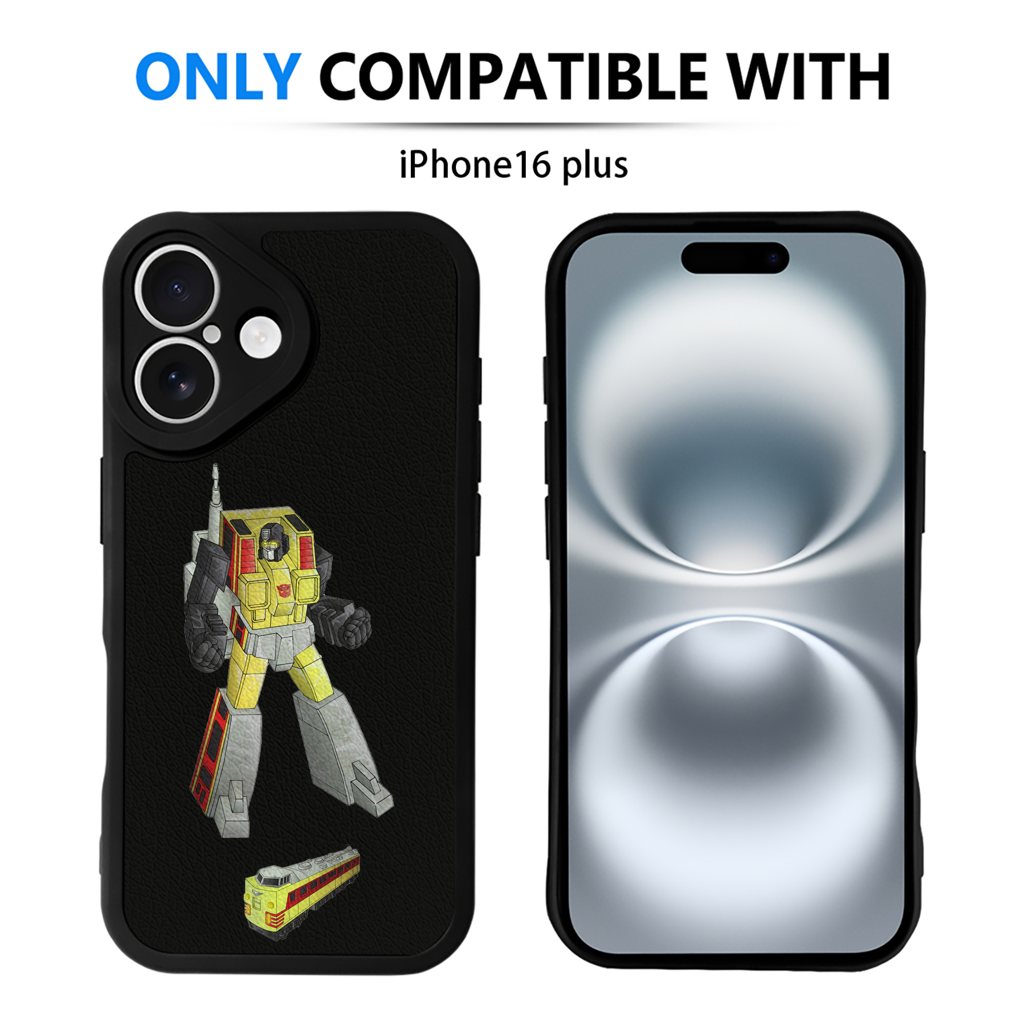 （画像用）  【iPhone 16シリーズ対応】シリコンスマホケース（レザー調） 材質：シリコン